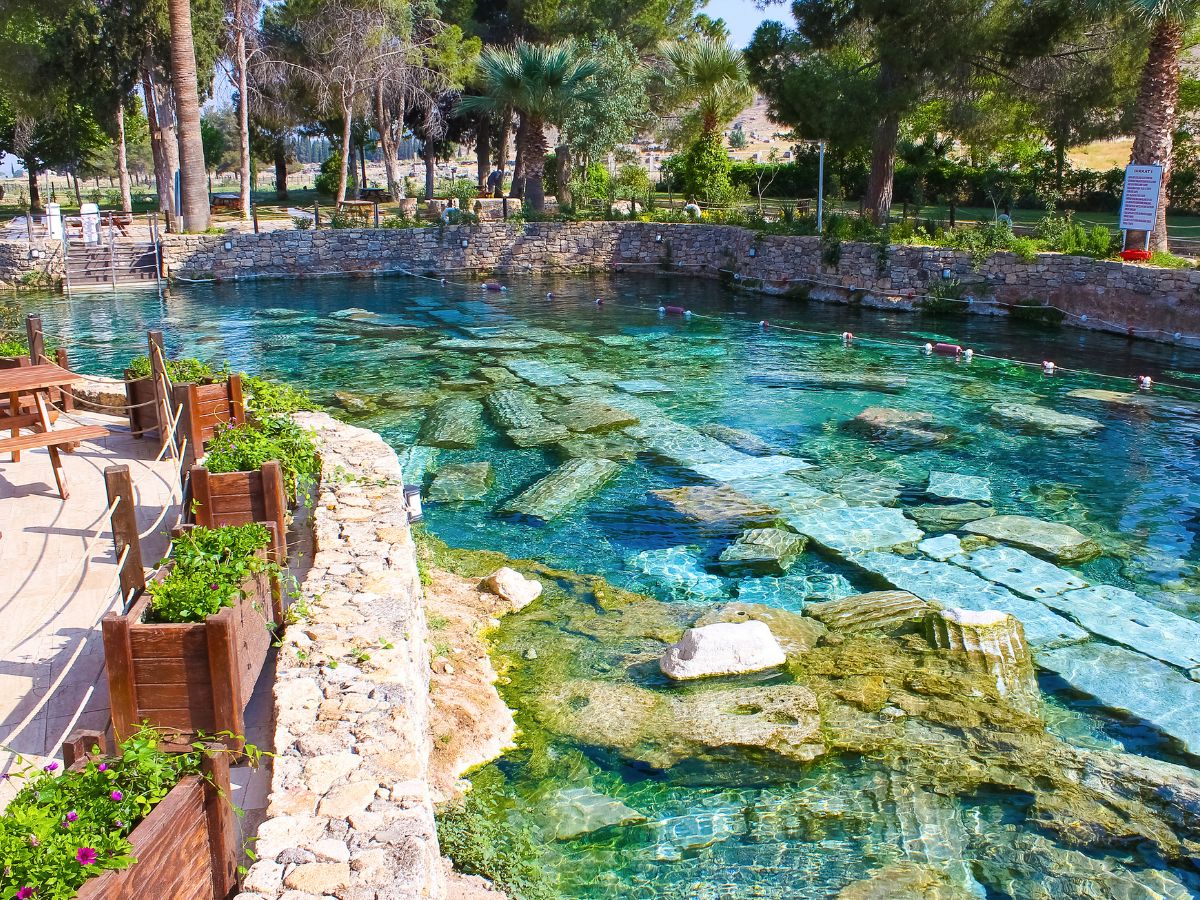 cleopatras pool Pamukkale, Turkey.
