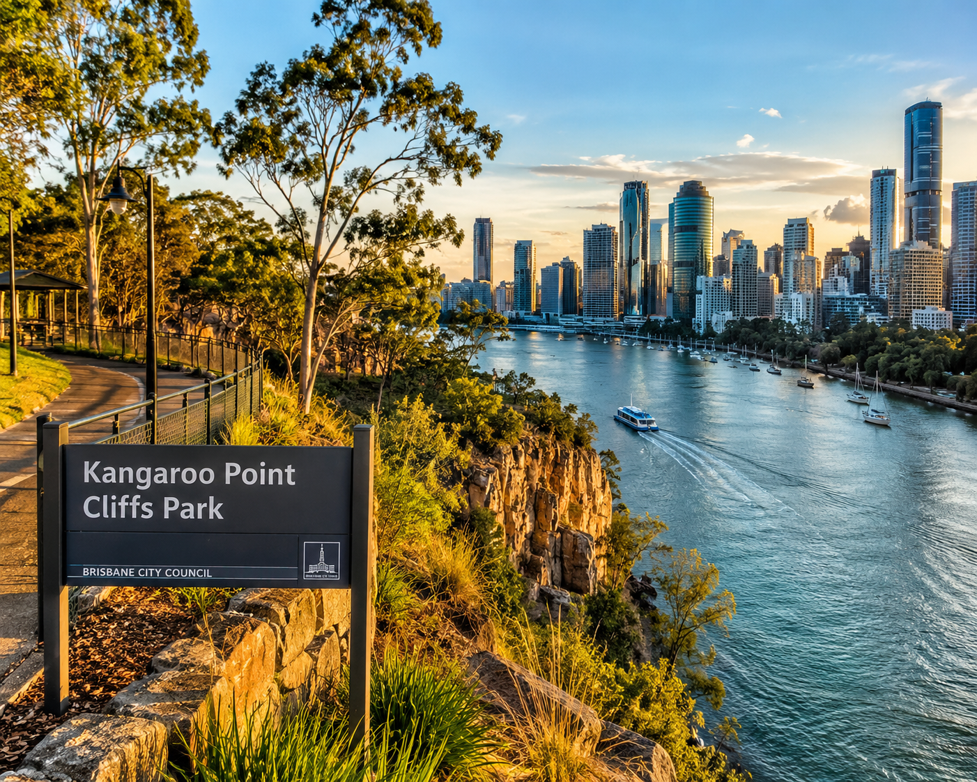 kangaroo point cliffs park