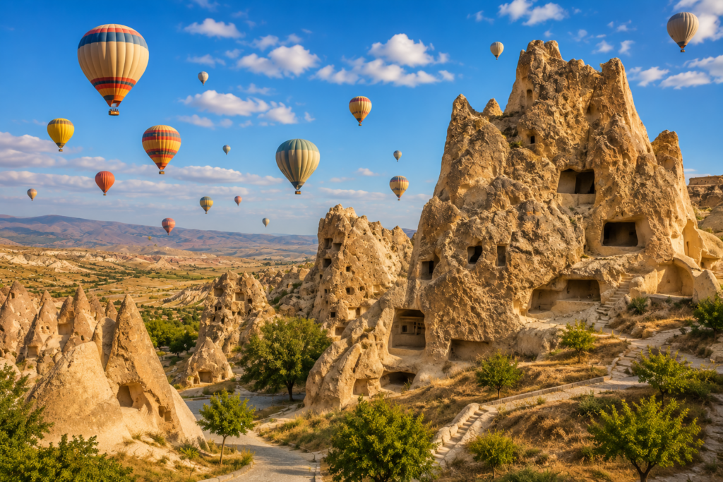 Cappadocia - hot air balloon - Turkey