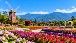 Chungshe Flower Garden, Taichung, Taiwan