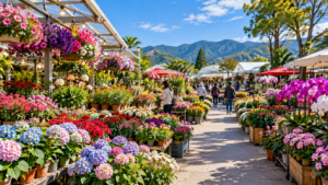 Chungshe Flower Market, Taichung, Taiwan