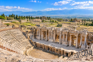 Hierapolis Theater Amid Ancient Ruins
