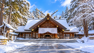 Hokkaido Jingu Shrine, Sapporo, Hokkaido, Japan