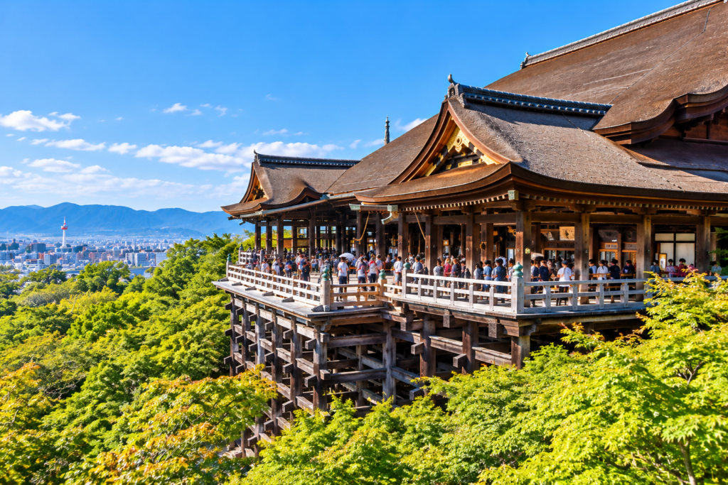 Kiyomizu-dera Temple , Japan