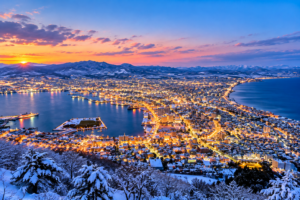 Mt. Hakodate, Hakodate, Hokkaido, Japan