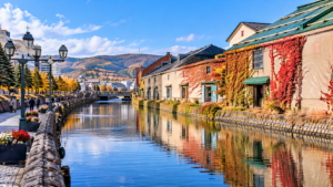 Otaru Canal, Otaru, Hokkaido, Japan