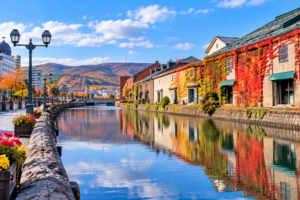 Otaru Canal, Otaru, Hokkaido, Japan