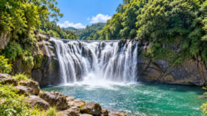 Shifen Waterfall, New Taipei City, Taiwan.