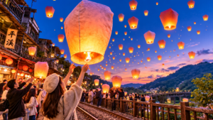 Taiwan Sky Lantern Festival, Taiwan